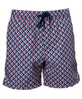 Kai Navy & Red Beach Shorts