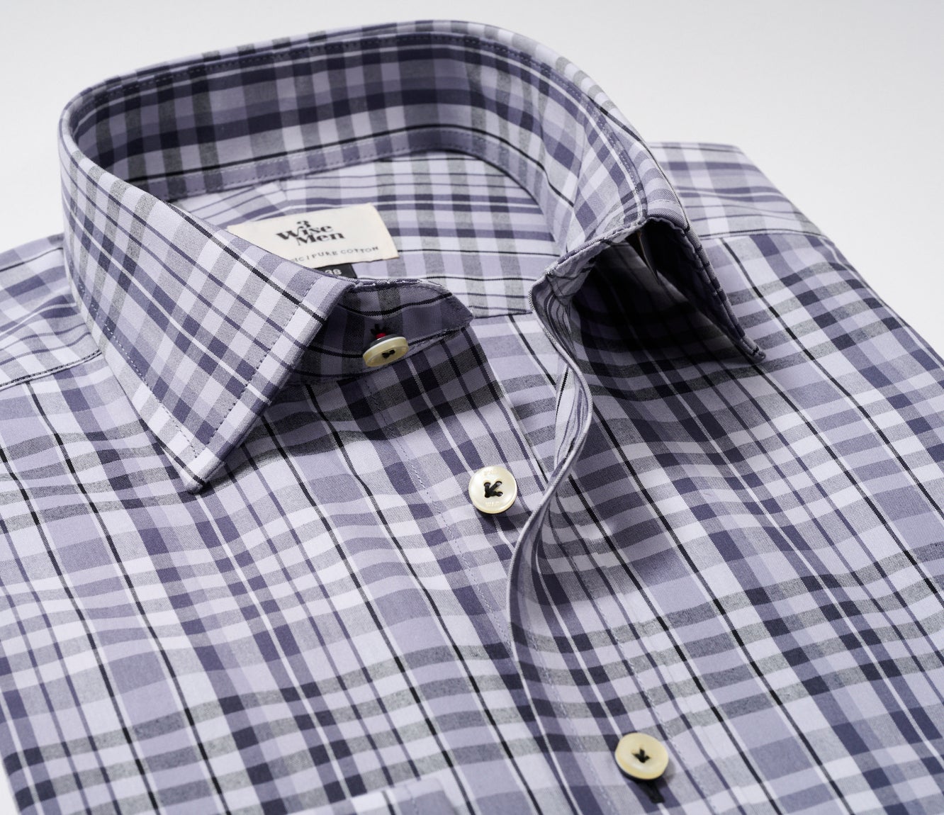 Shop Bower Check Shirt Online | 3 Wise Men NZ