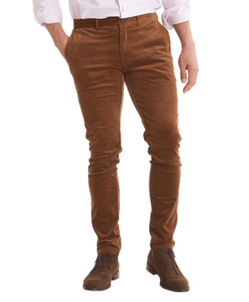 The Carter Cord Pant - Tobacco